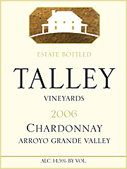 Talley 2006 Chardonnay Estate